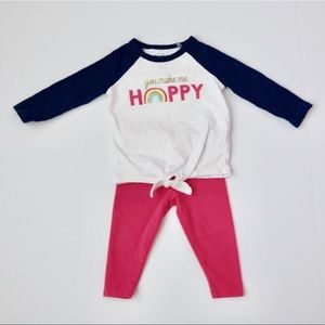 OshKosh “You Make Me Happy” Rainbow Outfit